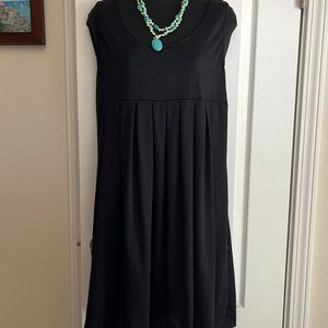 Black sundress.  Really cute.